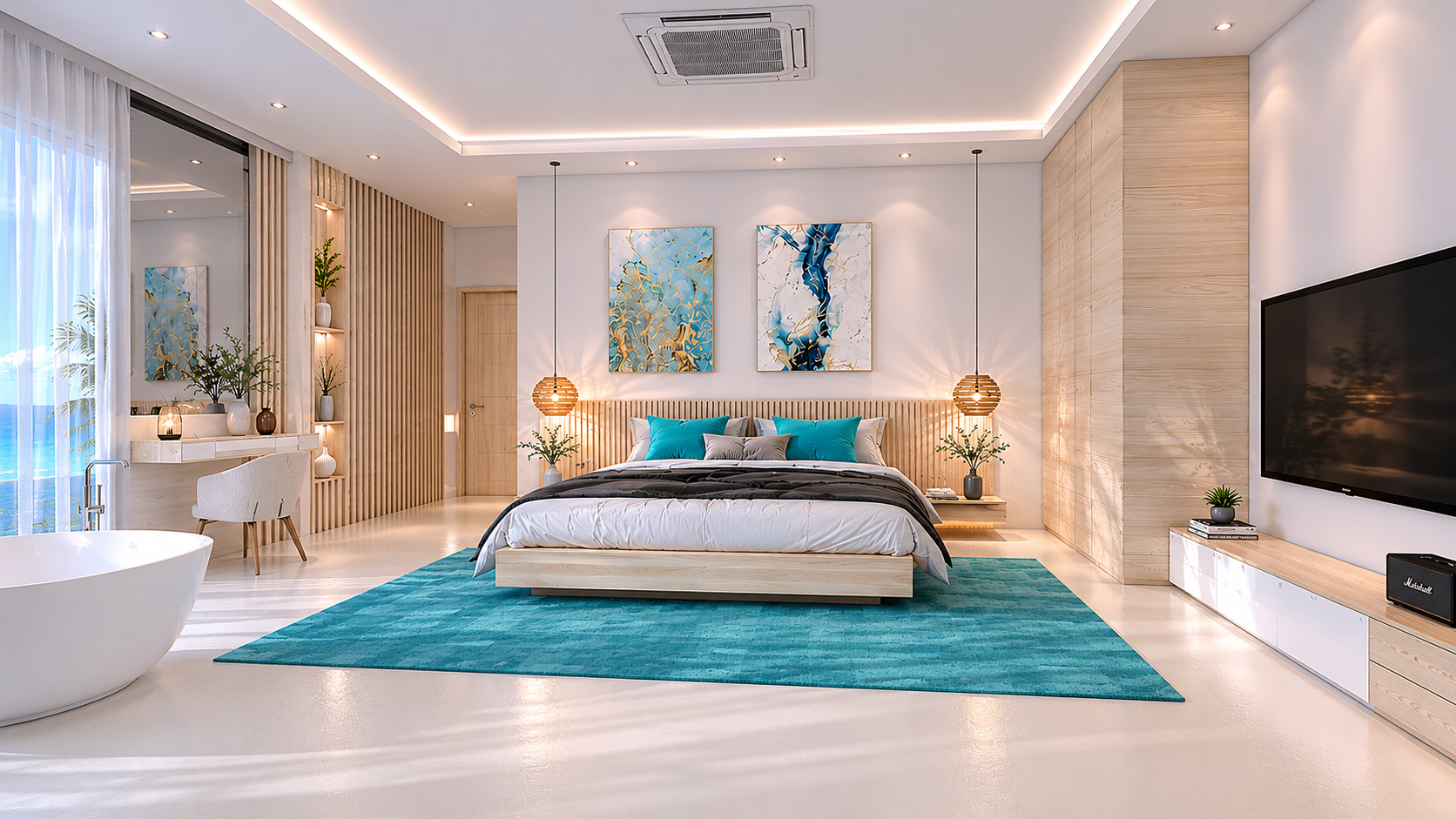 Master bathroom