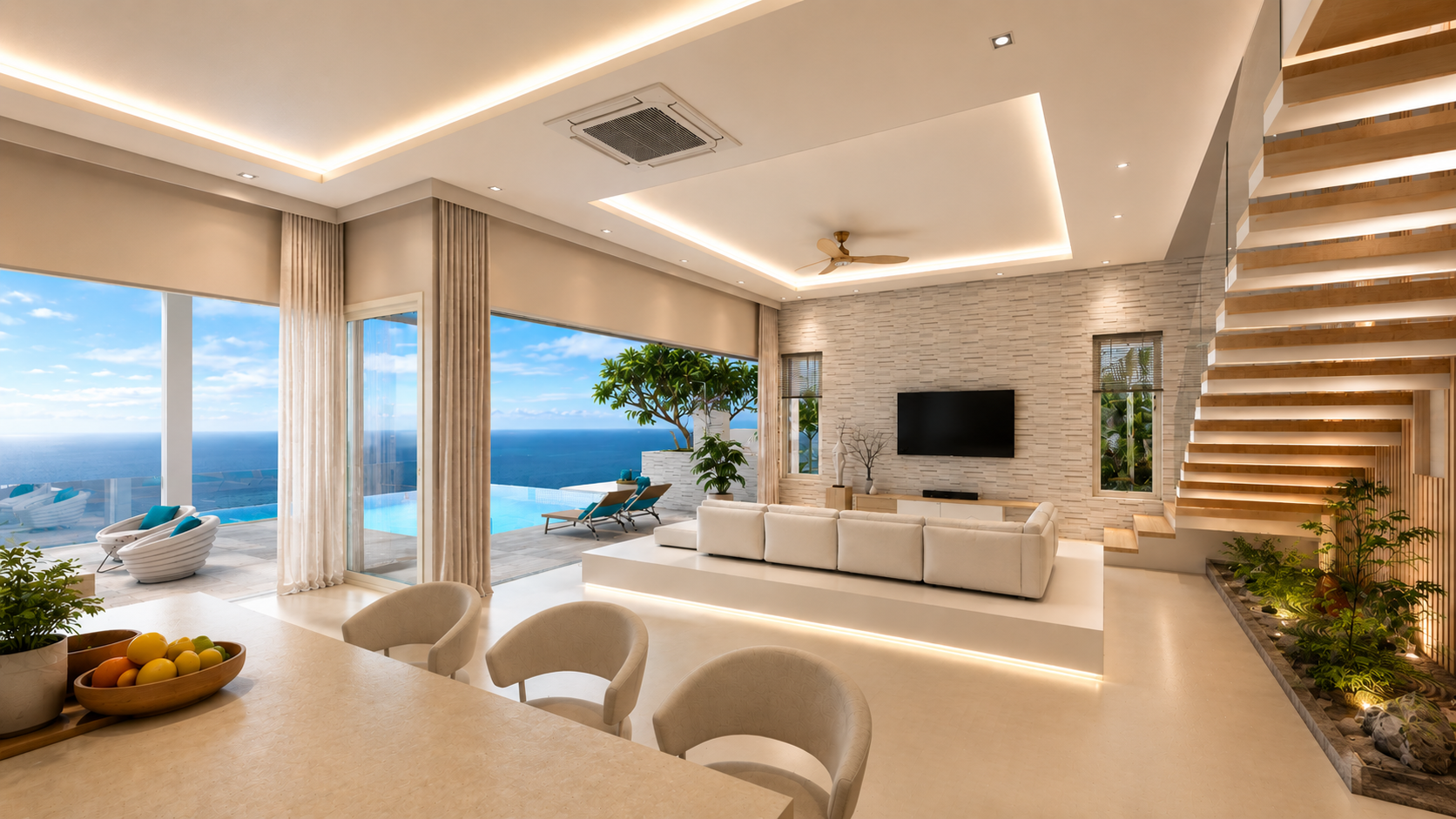 Samui Sway The Bay – Living Sea View