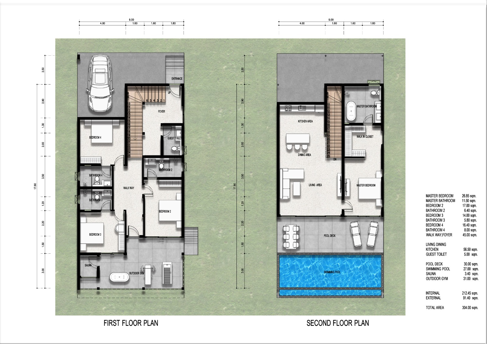 Floor plan Whispering Waves